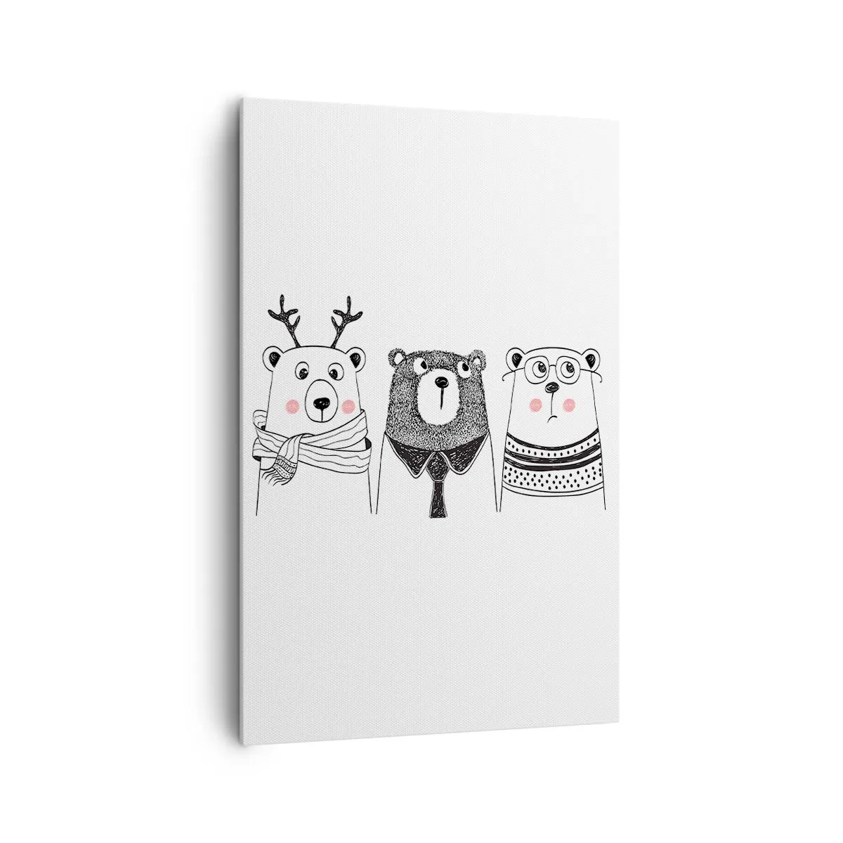 Tablou pe pânză - Ursuleț, urs - 80x120 cm