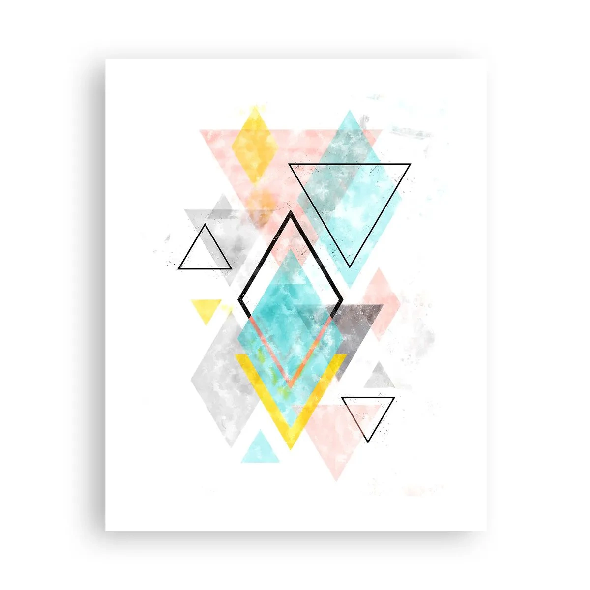 Poster - Joc geometric - 40x50 cm