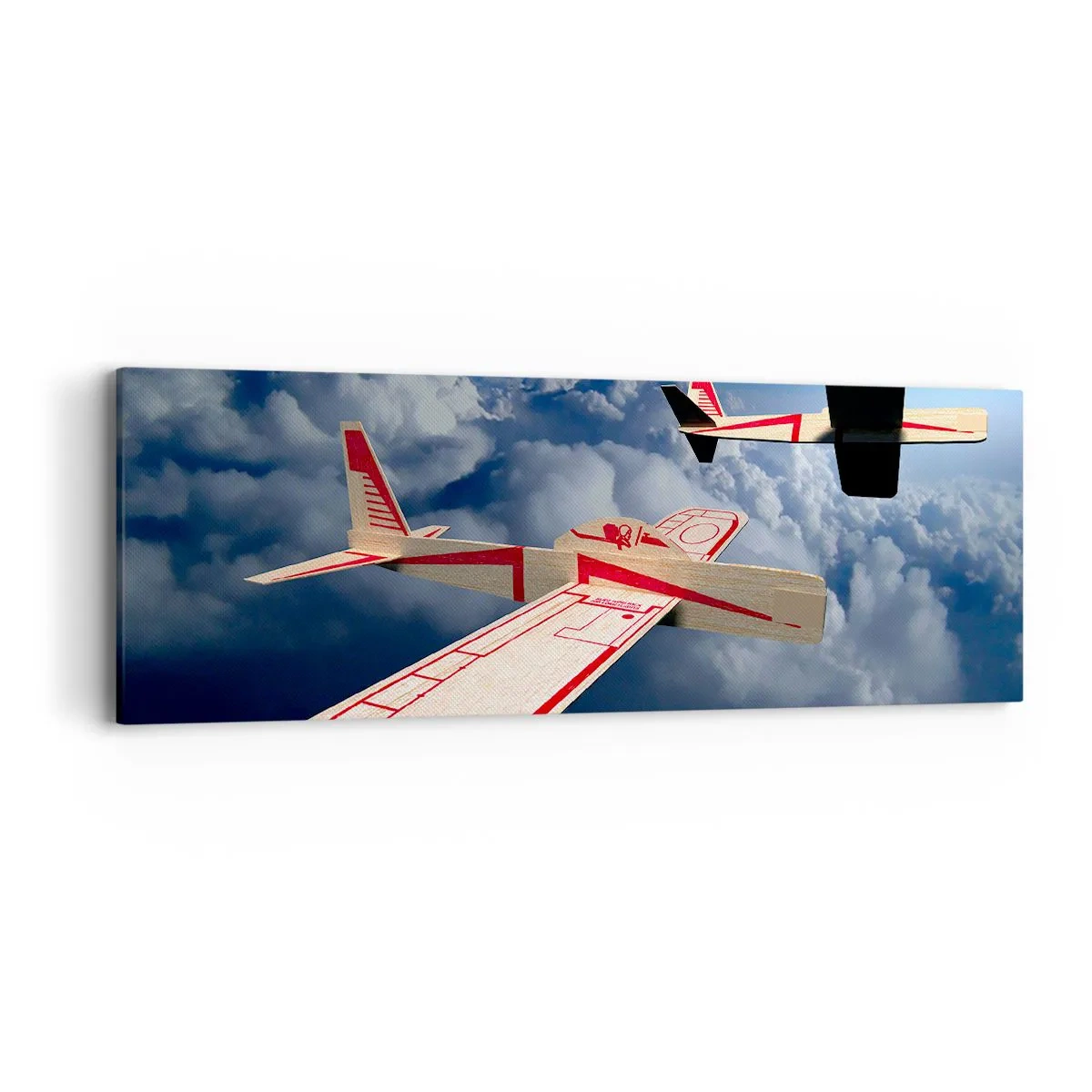 Tablou pe pânză - Chiar mai sus, chiar mai departe - 90x30 cm