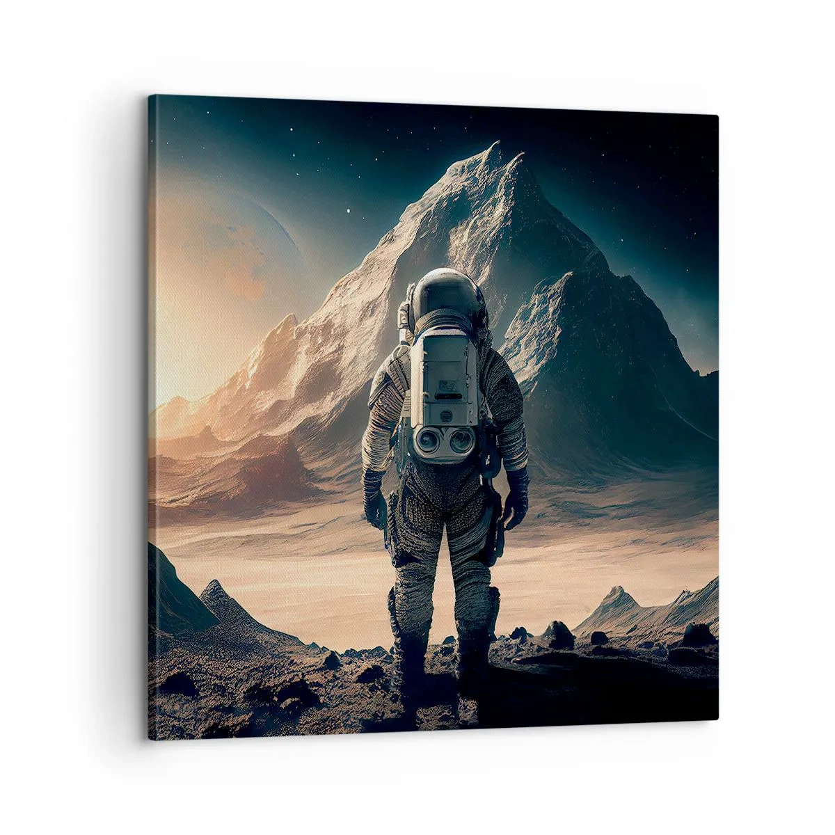 Tablou pe pânză - O nouă provocare - 60x60 cm