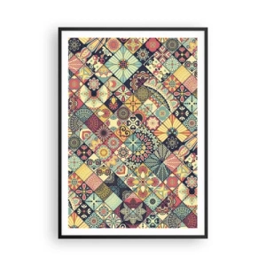 Poster în ramă neagră - Clima marocană - 70x100 cm