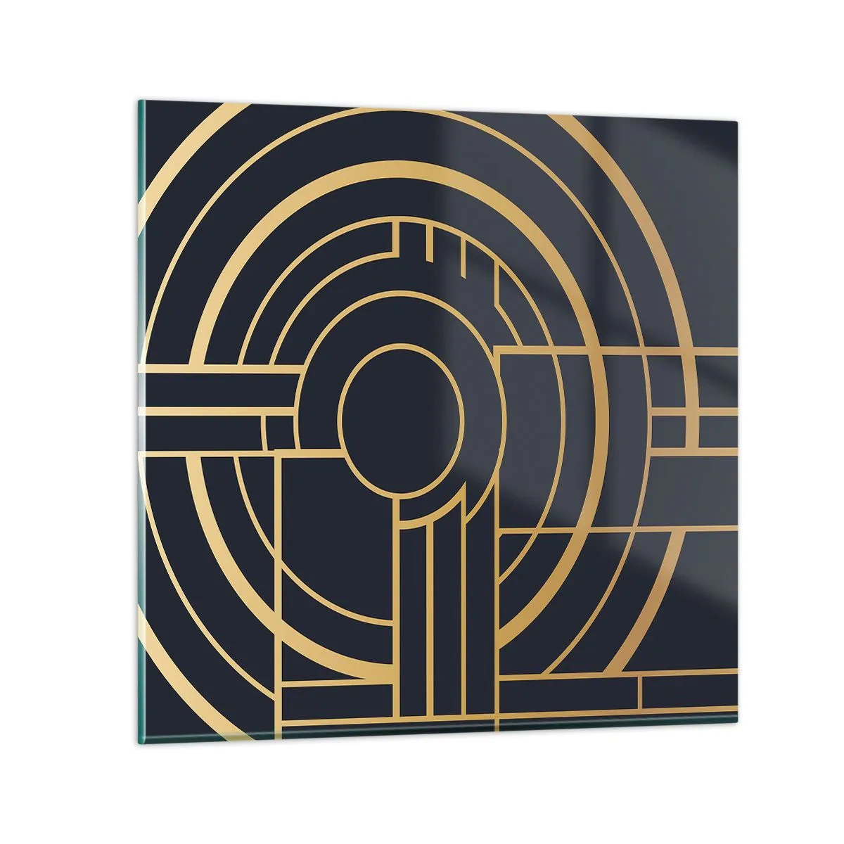 Tablou pe sticlă - Întoarcerea lucrurilor - 70x70 cm