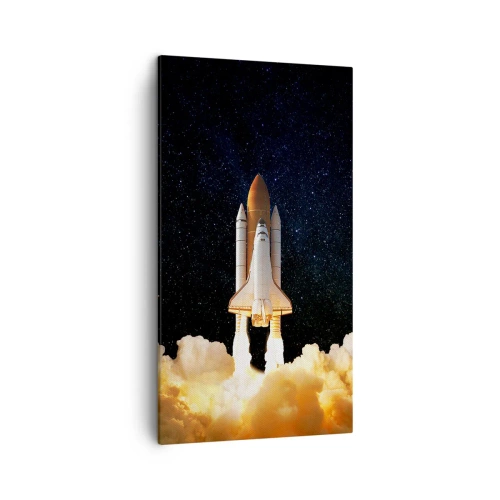 Tablou pe pânză - Ad astra! - 45x80 cm