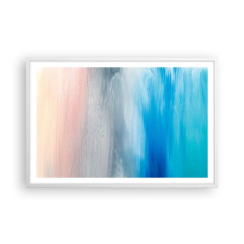 Poster în ramă albă - Elemente: aer - 91x61 cm