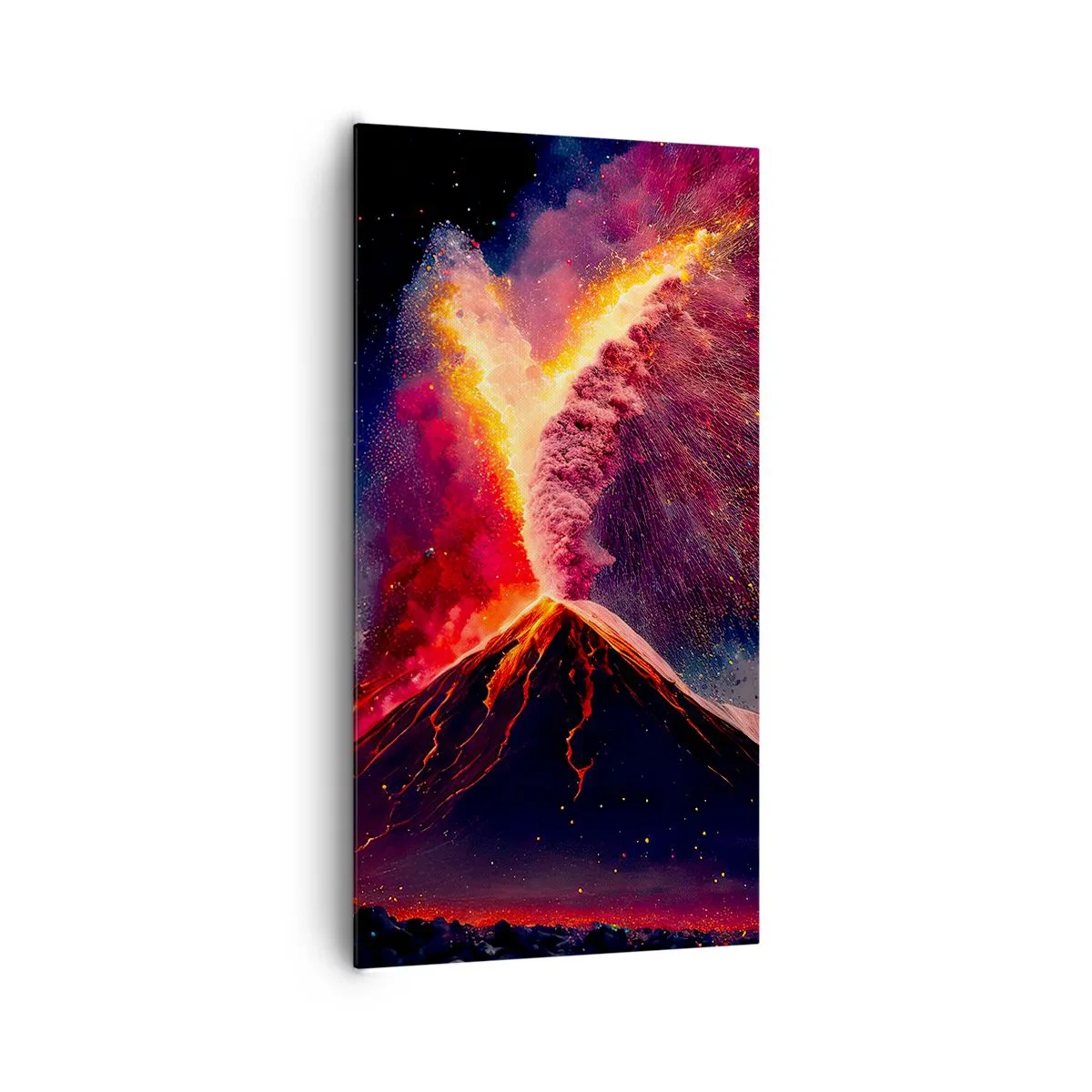 Tablou pe pânză - Frumusețe și groază - 65x120 cm