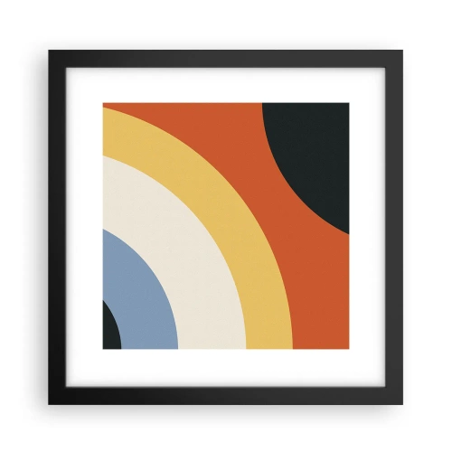 Poster în ramă neagră - Spre sine - 30x30 cm