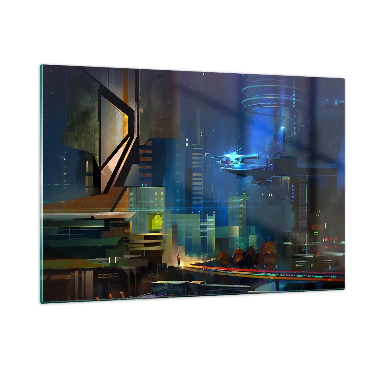 Tablou pe sticlă - În viitorul apropiat - 120x80 cm