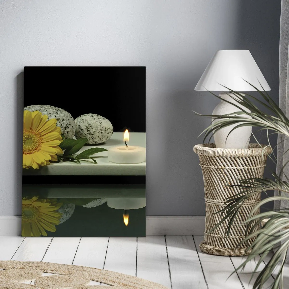 Tablou pe pânză - Calmarea simțurilor - 65x120 cm