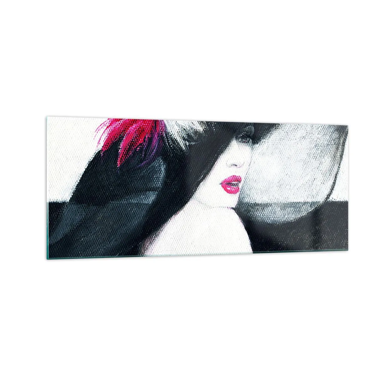 Tablou pe sticlă - Întotdeauna un mister - 100x40 cm