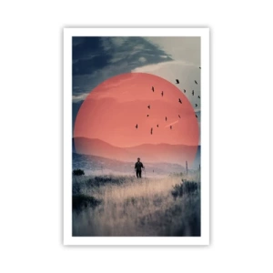 Poster - Se simt bine acolo unde sunt - 61x91 cm