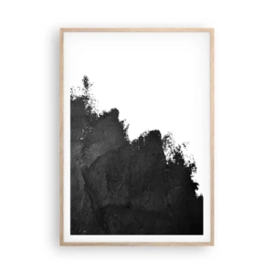 Poster în ramă de stejar deschis - Elemente: pământ - 70x100 cm