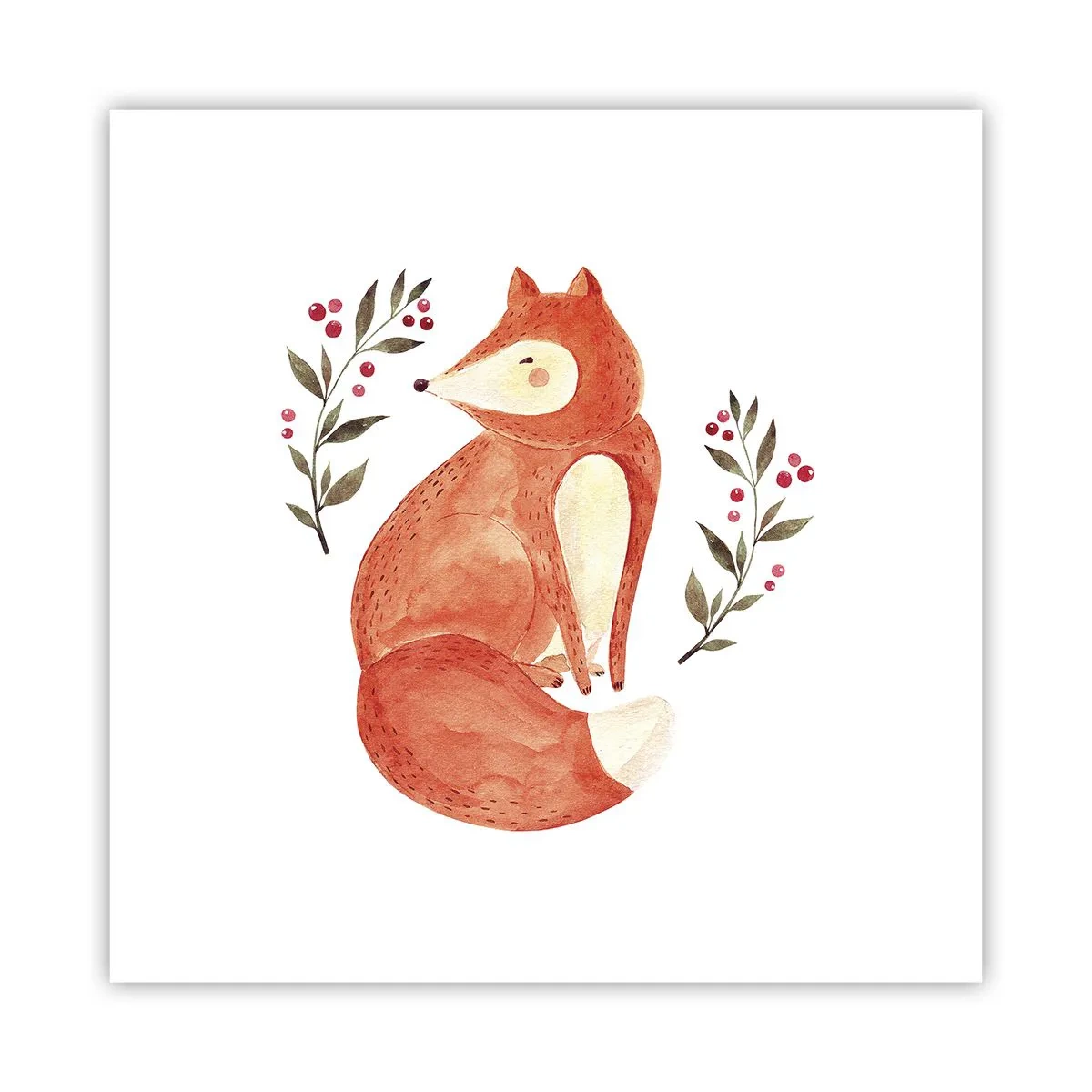Poster - Micuțul roșcat - 30x30 cm