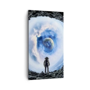 Tablou pe pânză - Nu departe de casă - 45x80 cm