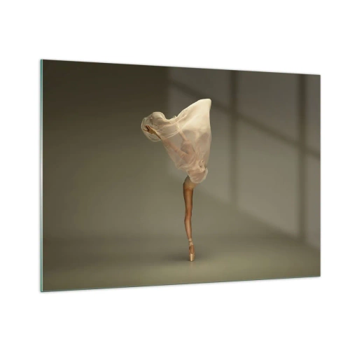 Tablou pe sticlă - Pe cale să zboare - 100x70 cm