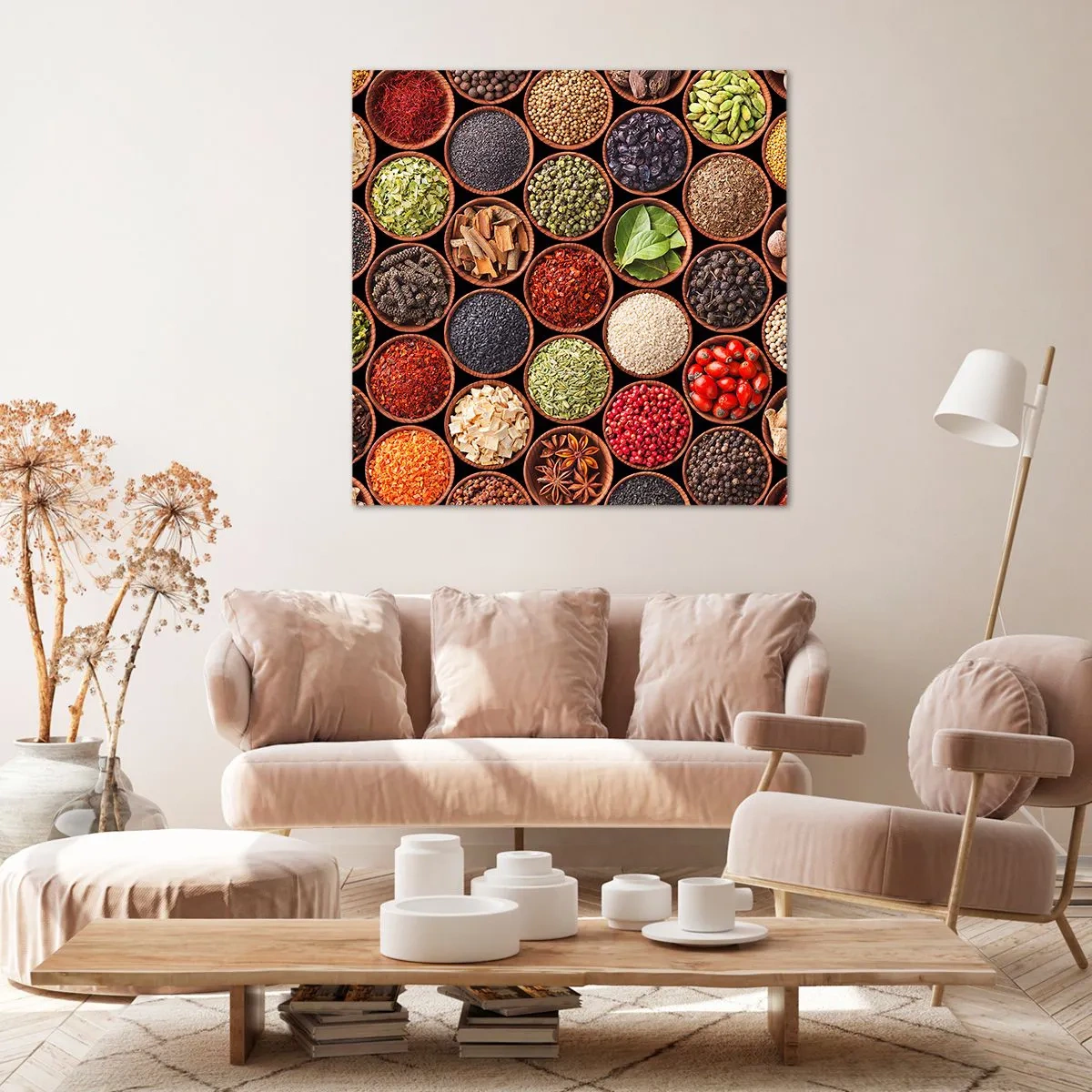 Tablou pe pânză - Toate gusturile lumii - 30x30 cm