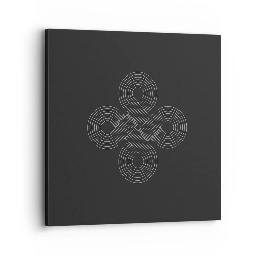 Tablou pe pânză - În spirit celtic - 30x30 cm