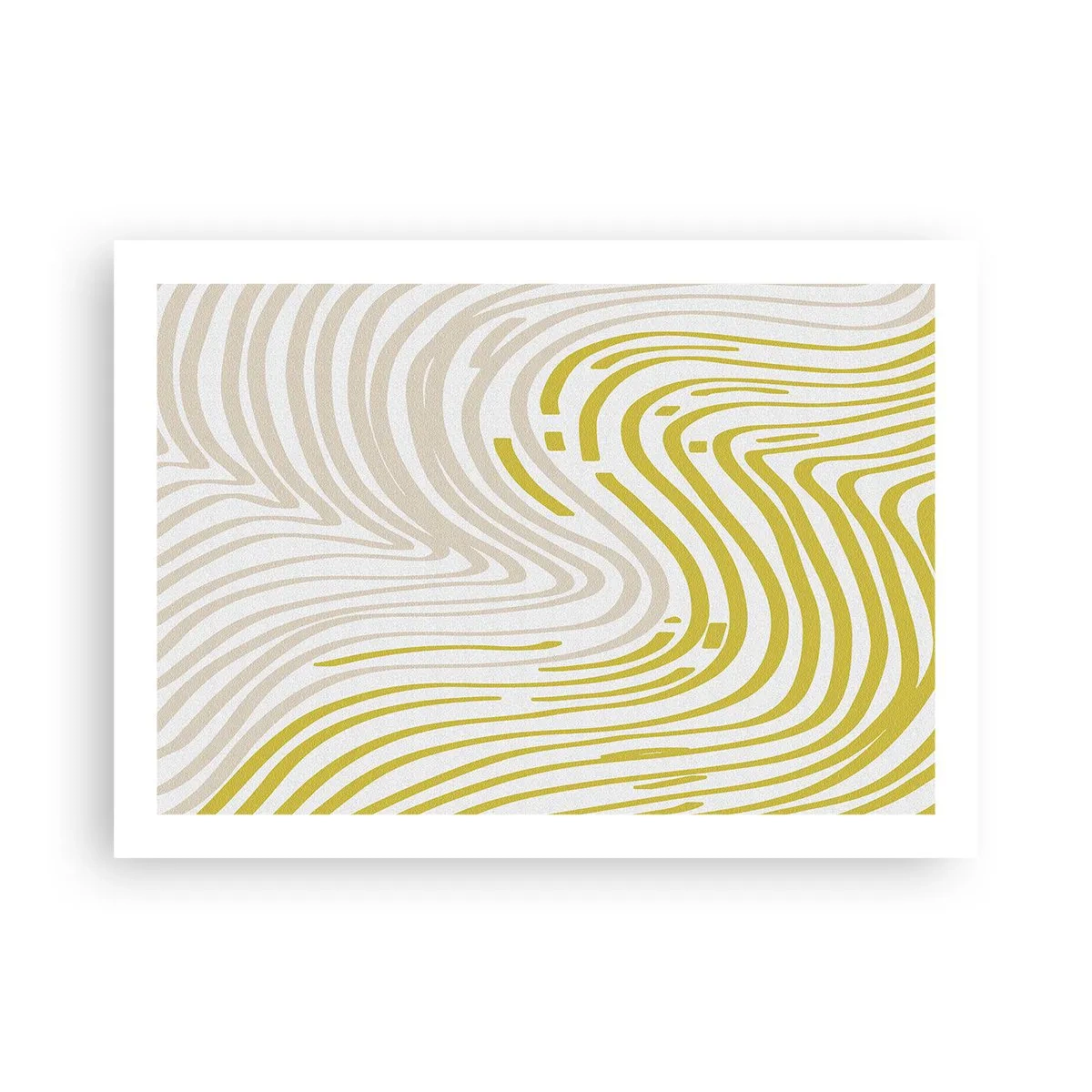 Poster - Compoziție cu cambrare ușoară - 70x50 cm