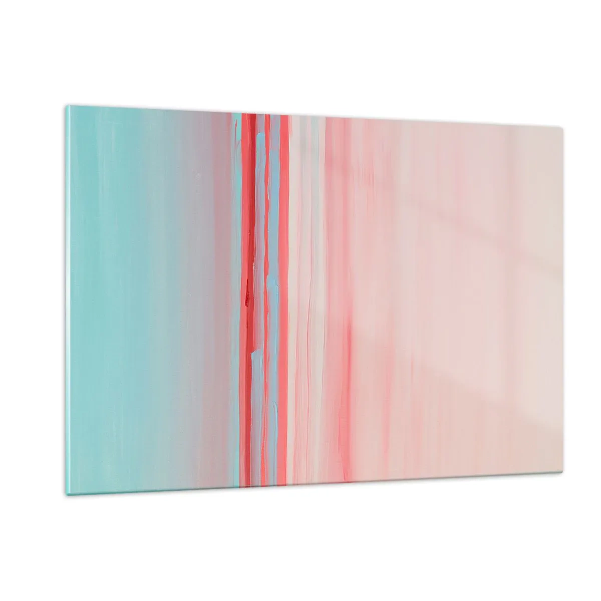 Tablou pe sticlă - Abstracție în zori - 120x80 cm