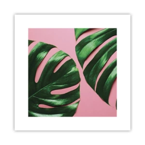 Poster - Întâlnire verde - 30x30 cm