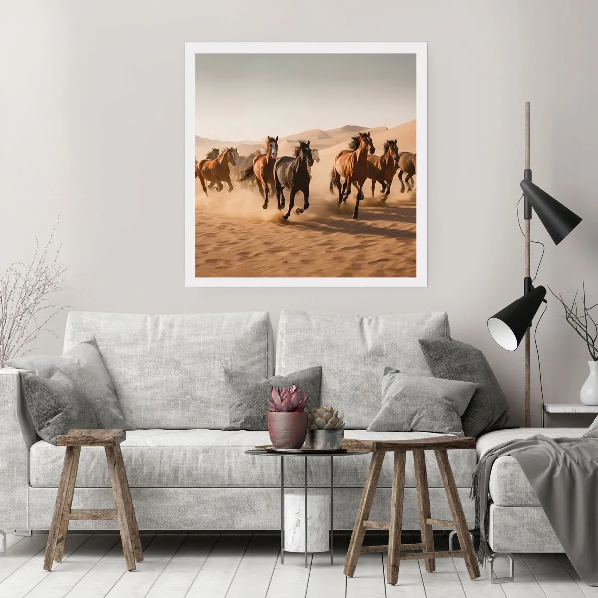 Poster - Liberi ca vântul - 60x60 cm