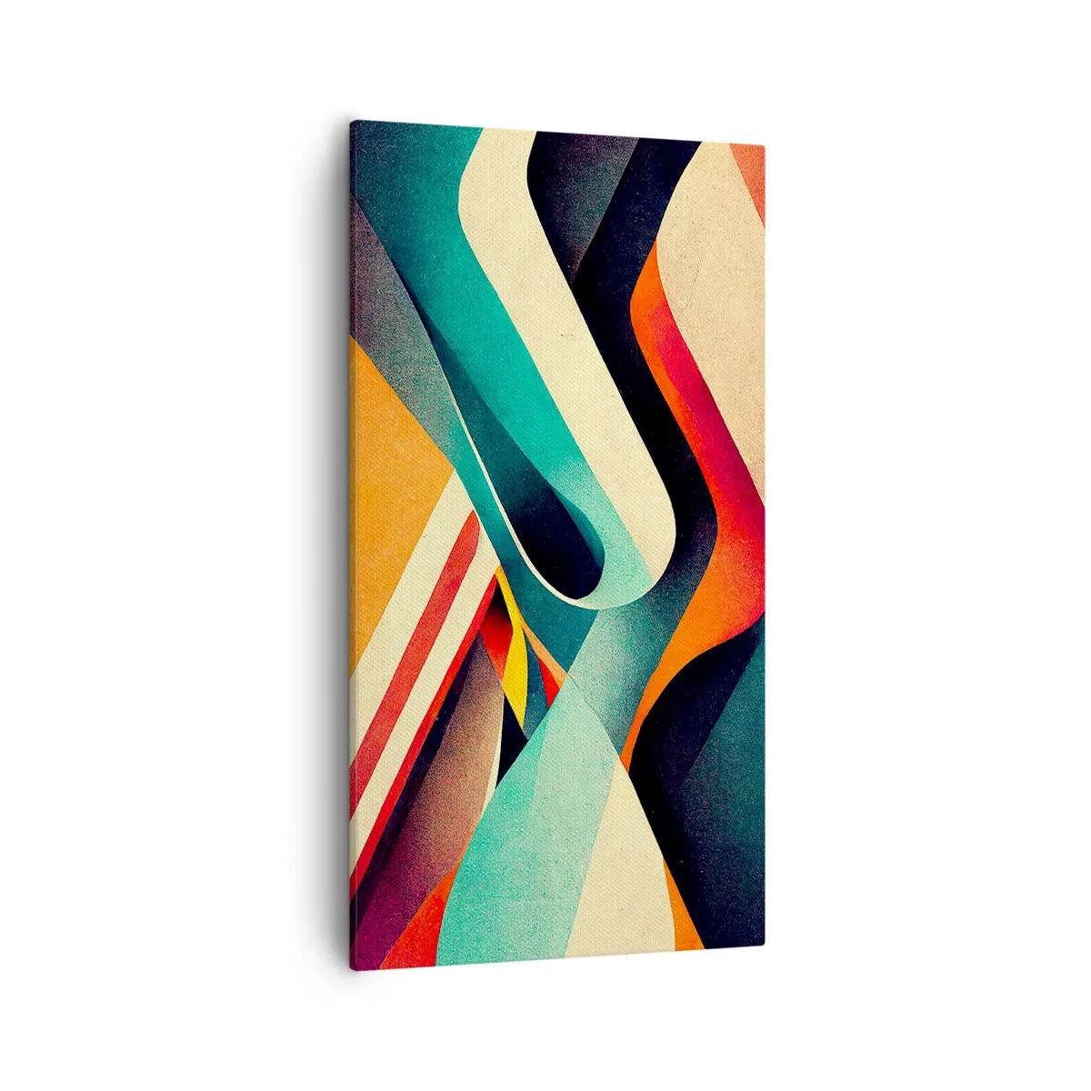 Tablou pe pânză - Compoziție intensă - 55x100 cm