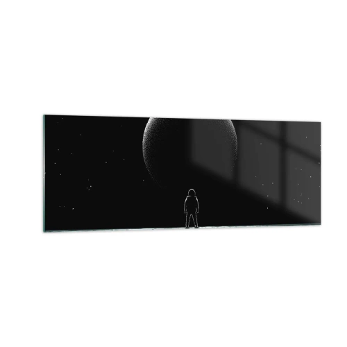Tablou pe sticlă - Față în față - 140x50 cm