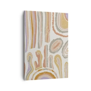 Tablou pe pânză - Secțiuni colorate - 50x70 cm