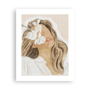 Poster - Printre flori în exaltare - 40x50 cm