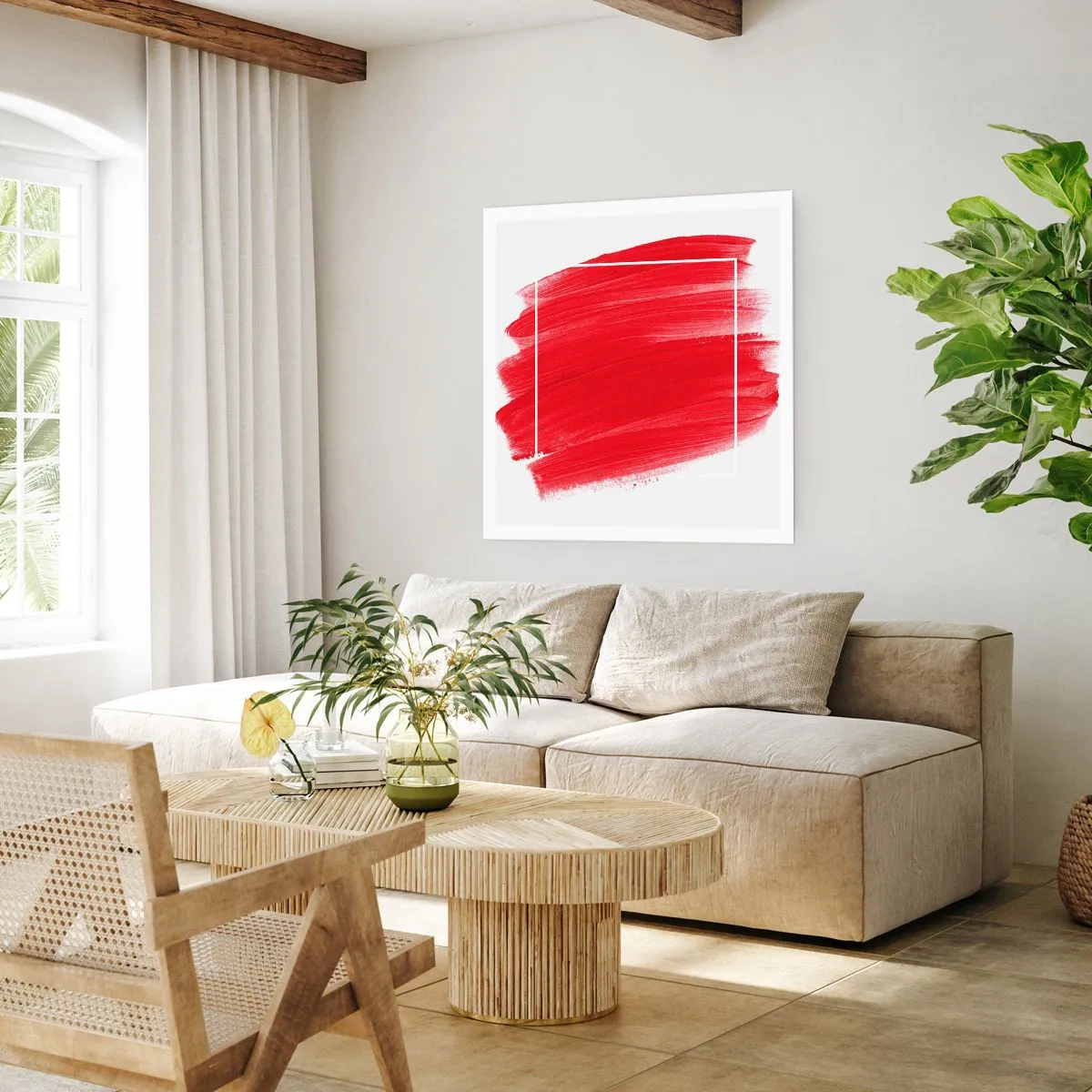 Poster - În afara cadrului - 40x40 cm