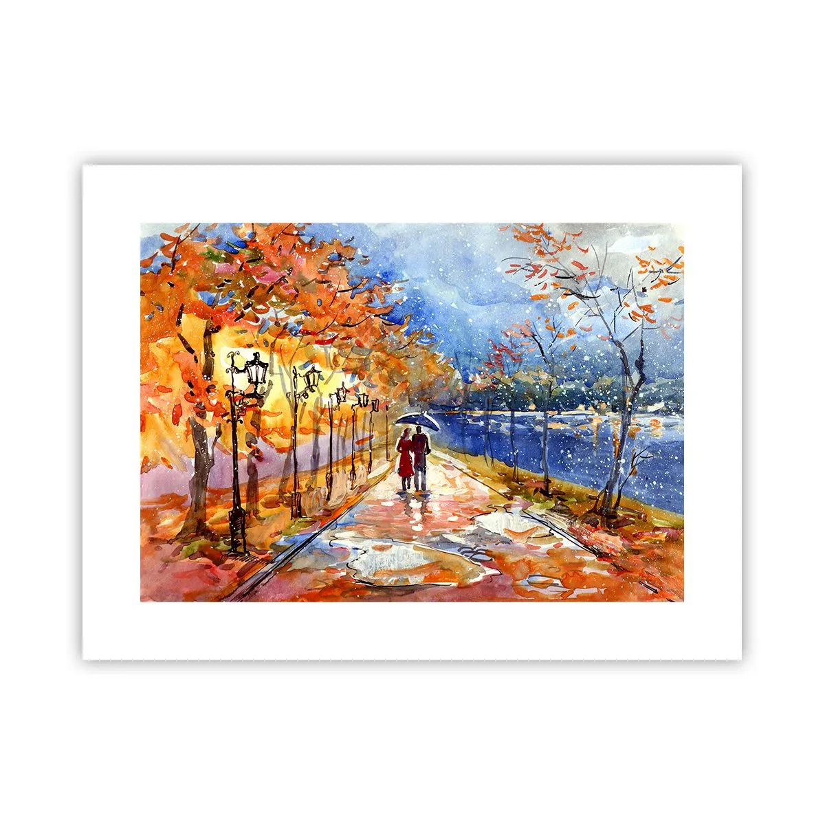 Poster - Împreună până la limita de timp - 40x30 cm