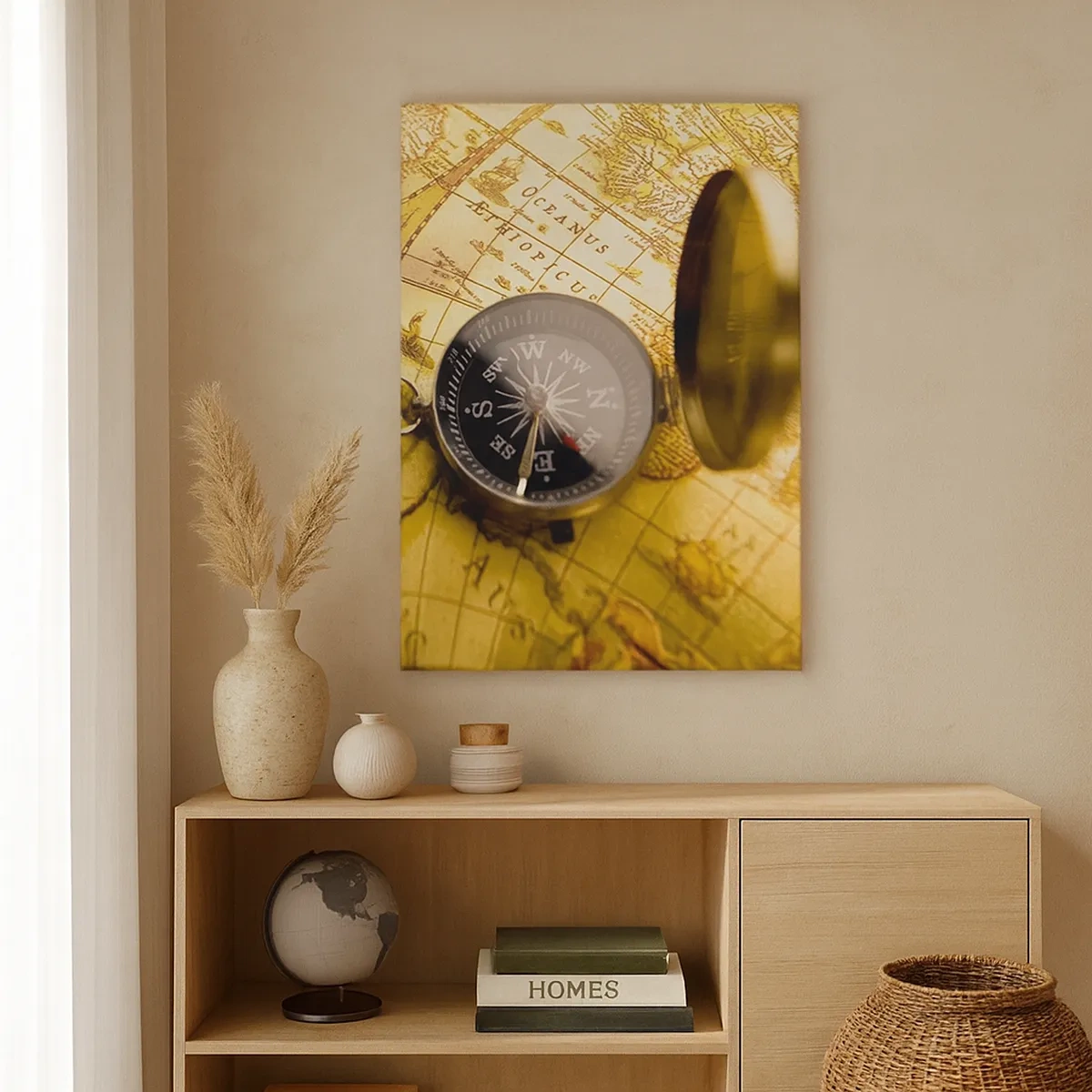 Tablou pe pânză - Sau poate până la capătul lumii? - 50x70 cm