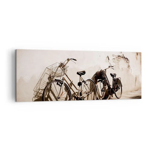 Tablou pe pânză - Farmecul de neuitat al trecutului - 140x50 cm