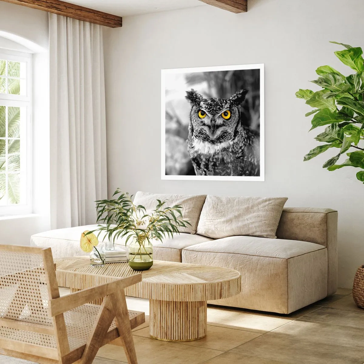 Poster - Nimic nu poate fi ascuns - 40x40 cm