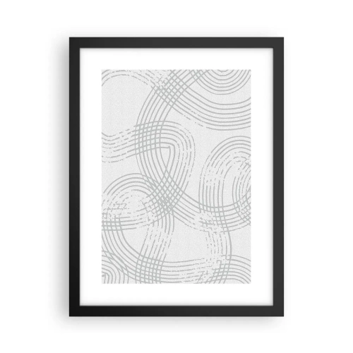 Poster în ramă neagră - Nu există o cale ușoară - 30x40 cm