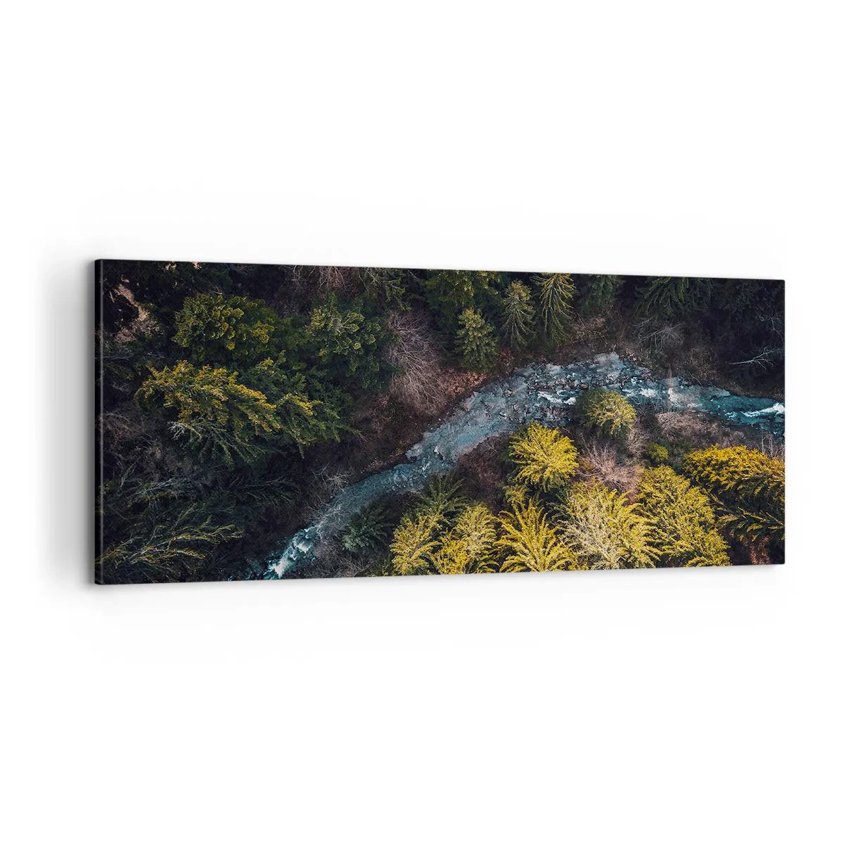 Tablou pe pânză - Rapid și mai rapid - 100x40 cm