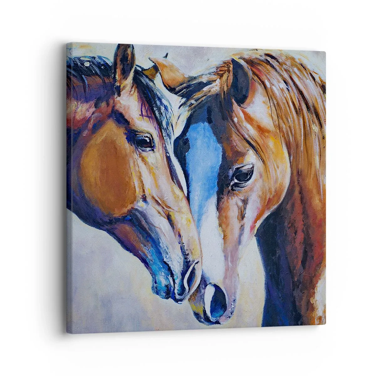 Tablou pe pânză - Două suflete apropiate - 30x30 cm