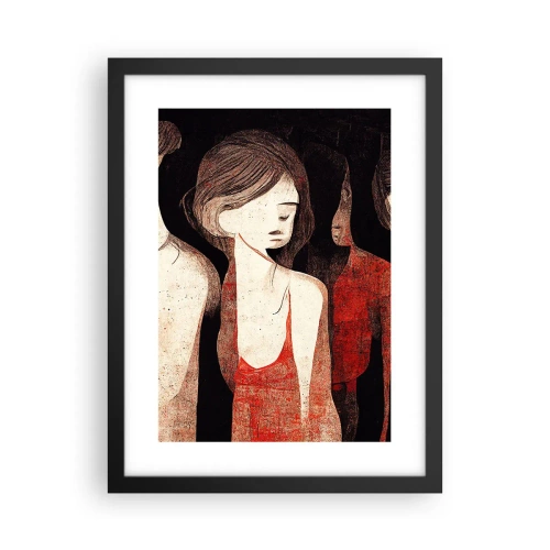 Poster în ramă neagră - Madonele întunericului - 30x40 cm