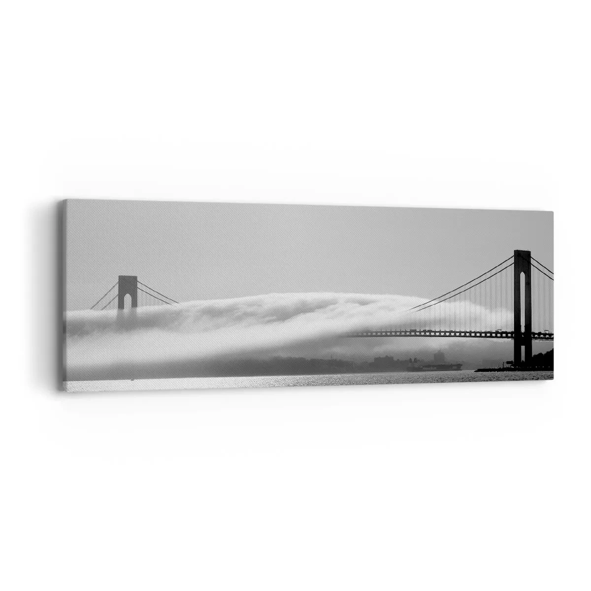 Tablou pe pânză - Să trecem prin Golden Gate - 90x30 cm