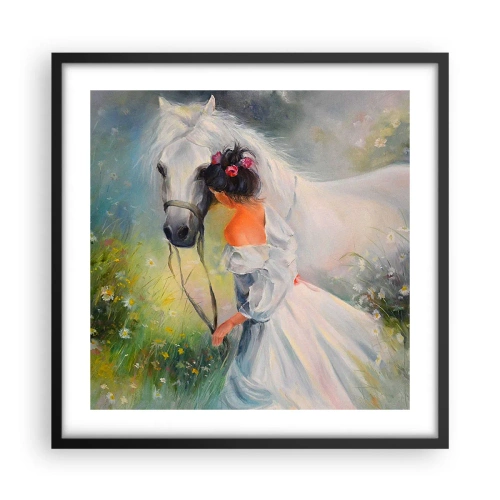 Poster în ramă neagră - Ca dintr-un vis frumos - 50x50 cm