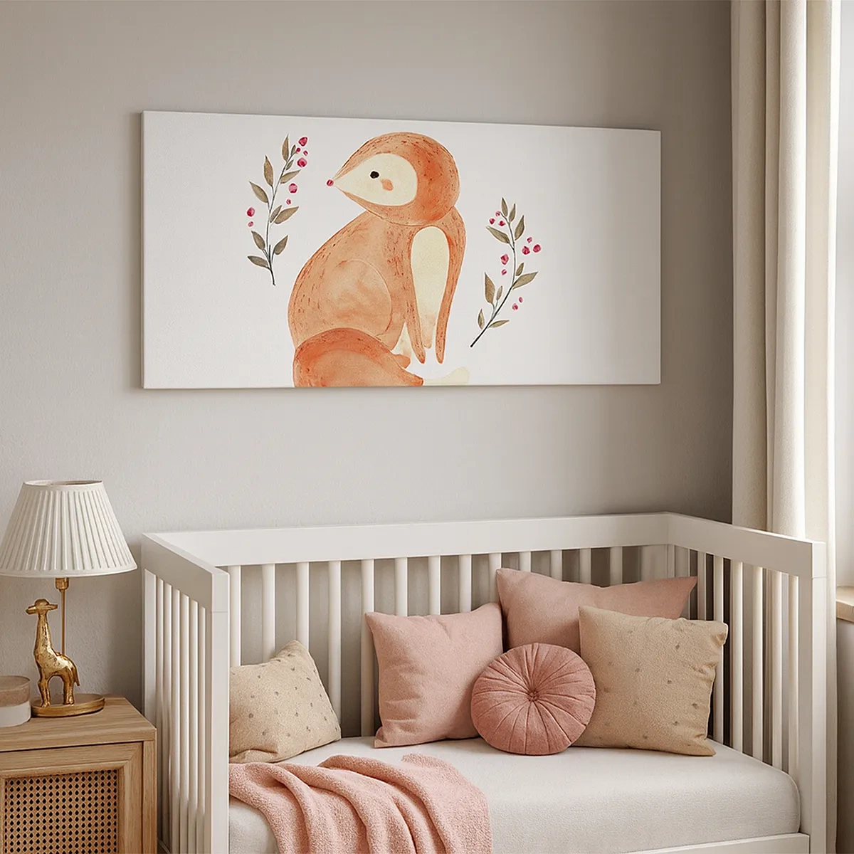 Tablou pe pânză - Micuțul roșcat - 30x30 cm