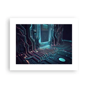 Poster - Iată la ce mă gândesc... - 40x30 cm