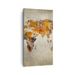 Tablou pe pânză - O lume foarte mare - 45x80 cm