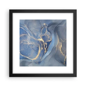 Poster în ramă neagră - Praf de aur - 30x30 cm