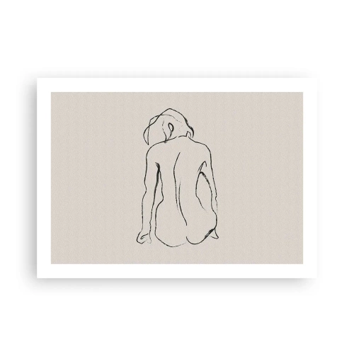 Poster - Nud de fată - 70x50 cm