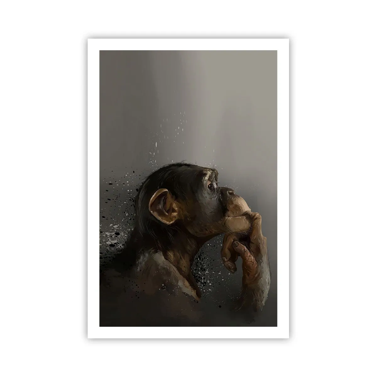 Poster - Cu siguranță, gânditorul - 61x91 cm