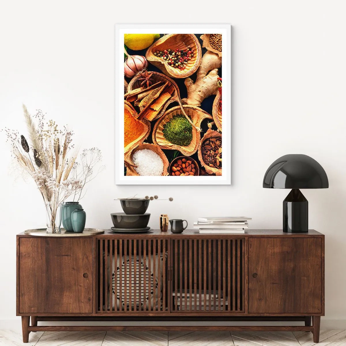 Poster în ramă albă - Ia ce vrei - 30x40 cm