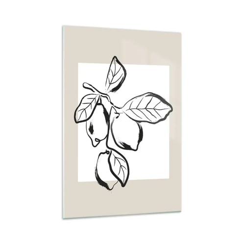 Tablou pe sticlă - Unde se coace lămâia... - 70x100 cm