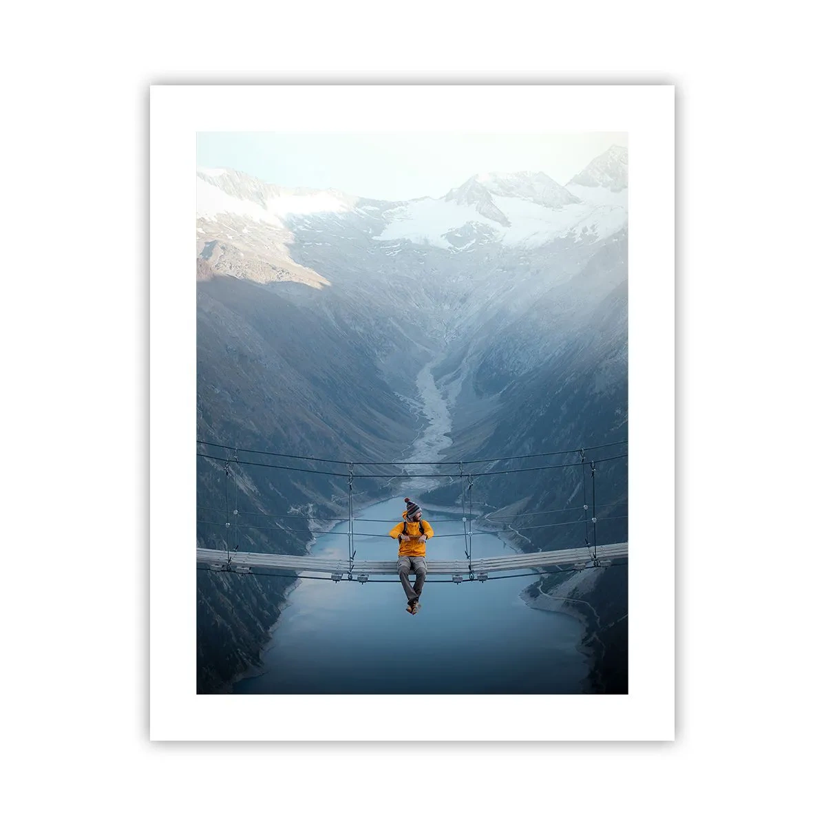 Poster - Încântat în suspensie - 40x50 cm