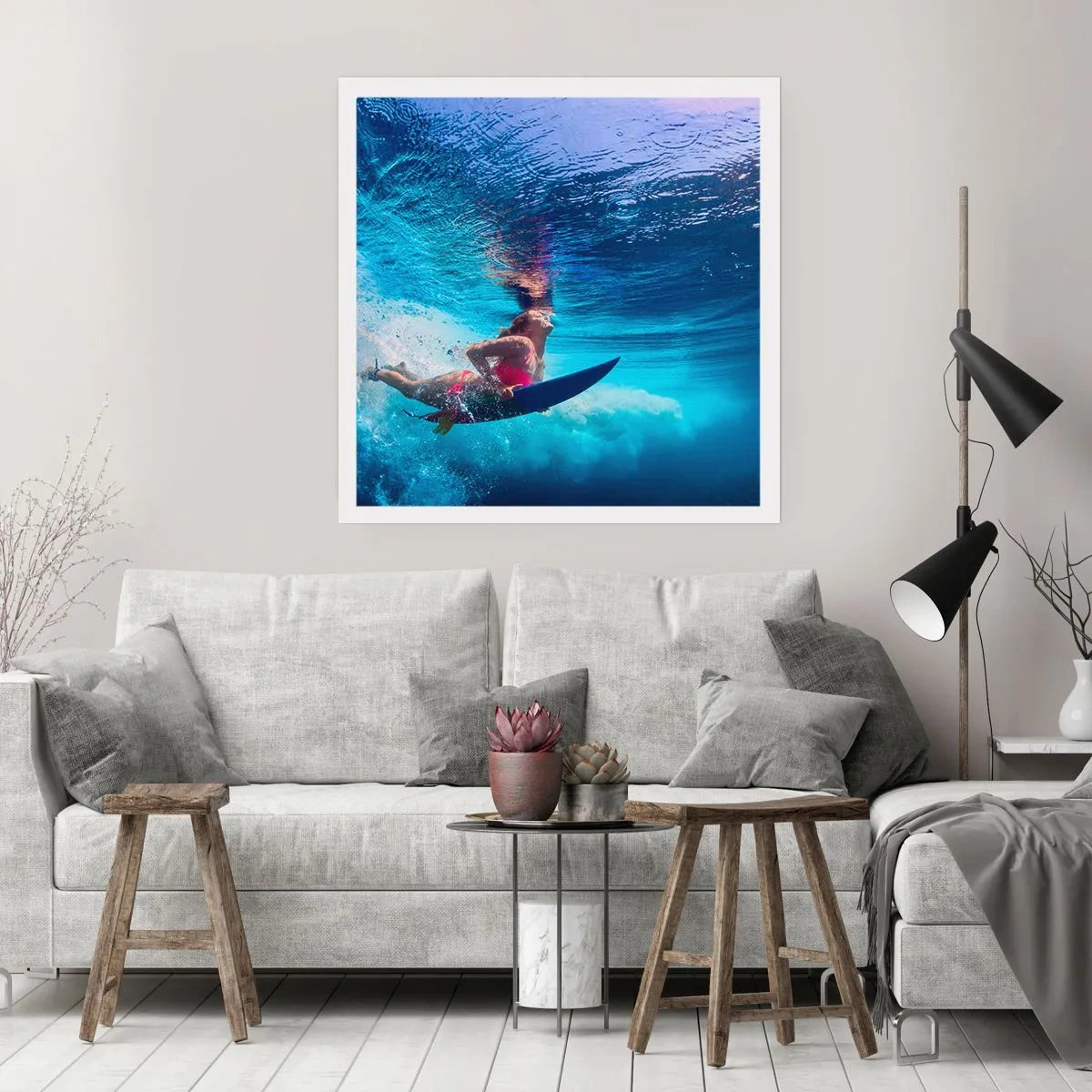 Poster - Profunzimea bucuriei - 60x60 cm