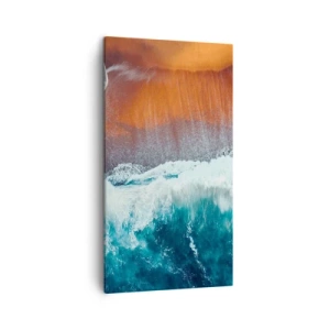 Tablou pe pânză - Atingerea oceanului - 45x80 cm
